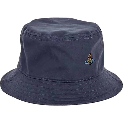 Baumwoll Bucket Hat , Damen, Größe: S - Vivienne Westwood - Modalova