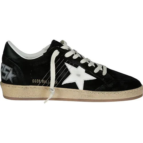 Suede Star and Heel Leather Sneakers - Golden Goose - Modalova