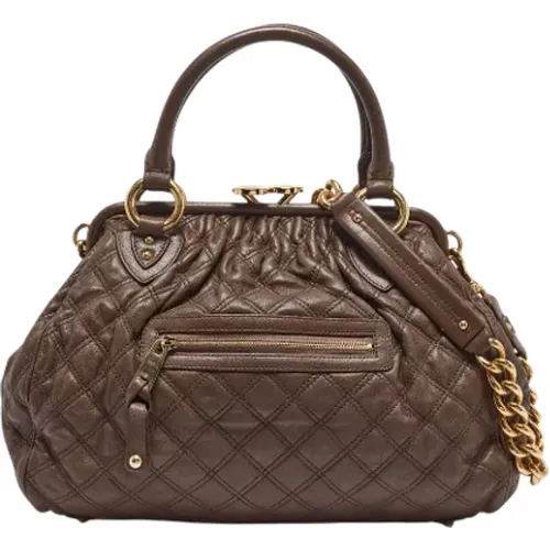 Pre-owned Leather handbags , female, Sizes: ONE SIZE - Marc Jacobs Pre-owned - Modalova