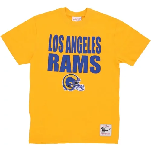 Losram Legendary Slub Tee NFL , male, Sizes: L, M - Mitchell & Ness - Modalova