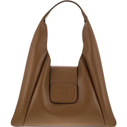 Hobo H Bag , female, Sizes: ONE SIZE - Hogan - Modalova