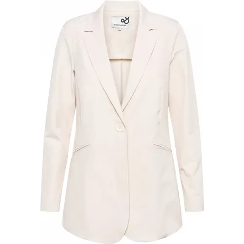 Long Travel Blazer , female, Sizes: XL, XS, 2XL - &Co Woman - Modalova