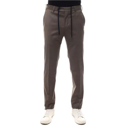 Flannel trousers , Herren, Größe: 3XL - Pt01 - Modalova