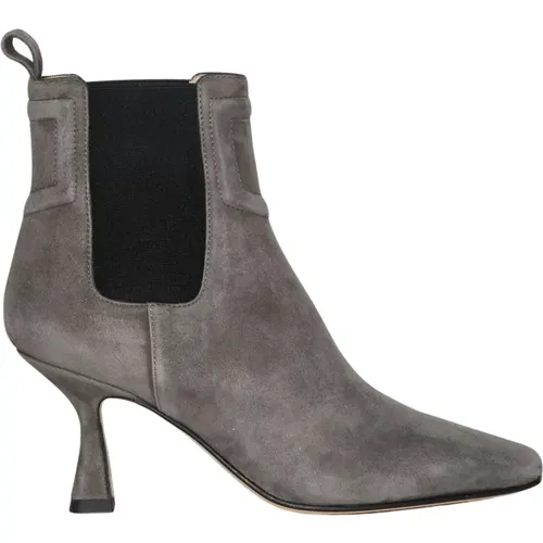 Suede Ankle Boots , female, Sizes: 3 1/2 UK, 3 UK - Pomme D'or - Modalova