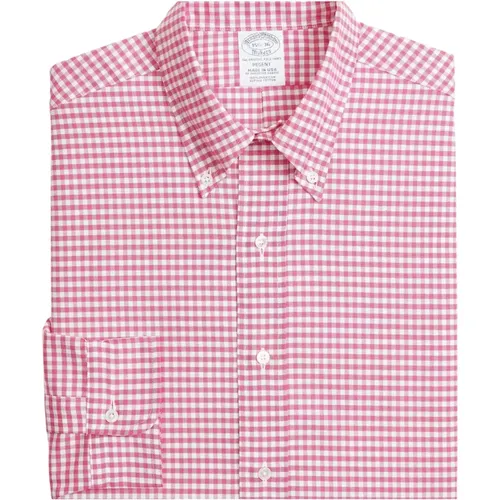 Regent reguläres Nicht-Eire-Hemd, Oxford, Button-Down-Kragen , Herren, Größe: 2XL - Brooks Brothers - Modalova