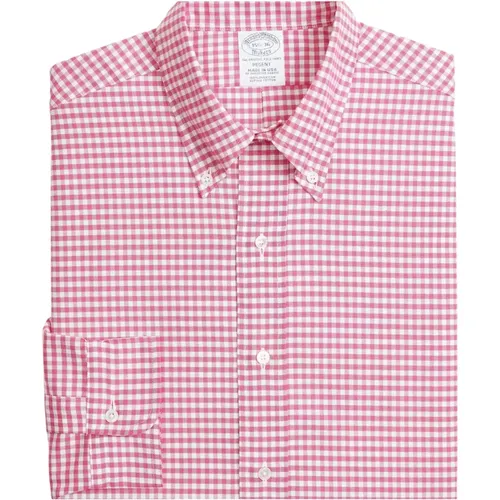 Regent reguläres Nicht-Eire-Hemd, Oxford, Button-Down-Kragen , Herren, Größe: M - Brooks Brothers - Modalova