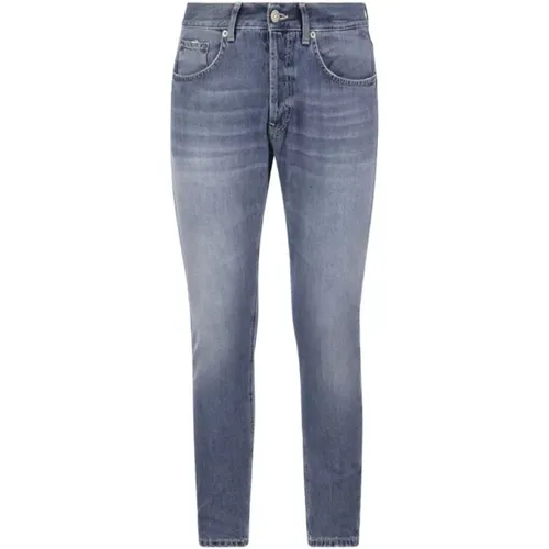 Karotten-Fit-Jeans mit niedriger Taille , Herren, Größe: W38 - Dondup - Modalova
