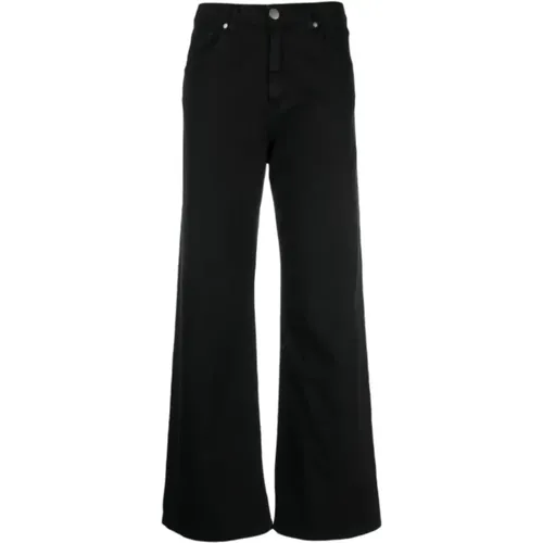 High Waist Flared Jeans , female, Sizes: W27 - Federica Tosi - Modalova