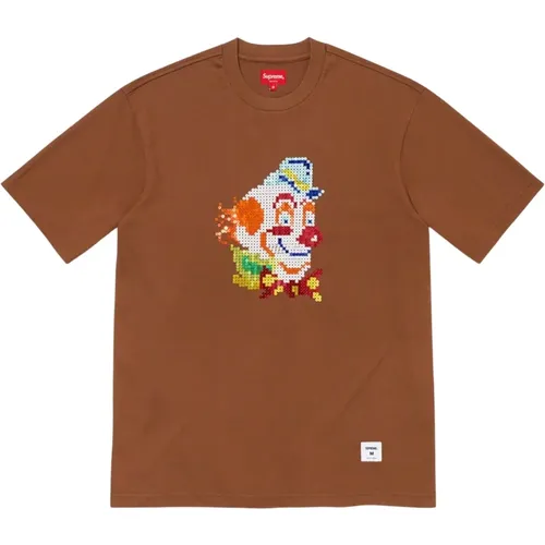 Pailletten Clown Top Braun Limited Edition - Supreme - Modalova