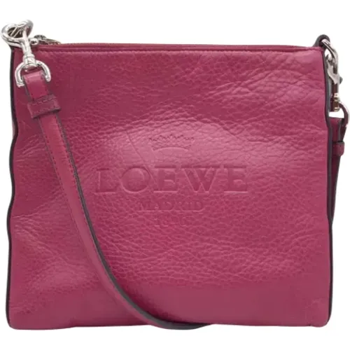 Pre-owned Fabric shoulder-bags , female, Sizes: ONE SIZE - Loewe Pre-owned - Modalova