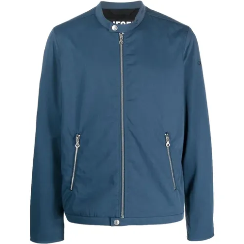 Blaue Casual Nylon Jacke Diesel - Diesel - Modalova