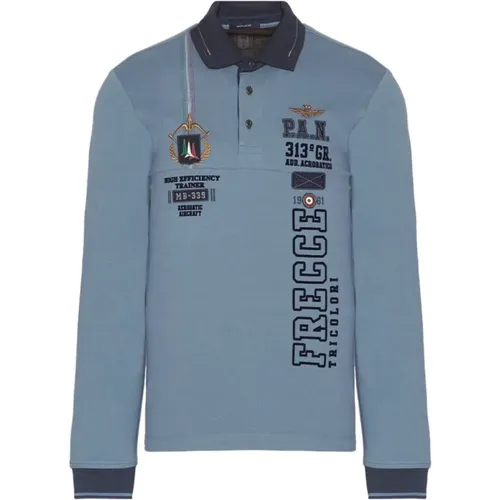 Polo Shirt , Herren, Größe: 3XL - aeronautica militare - Modalova