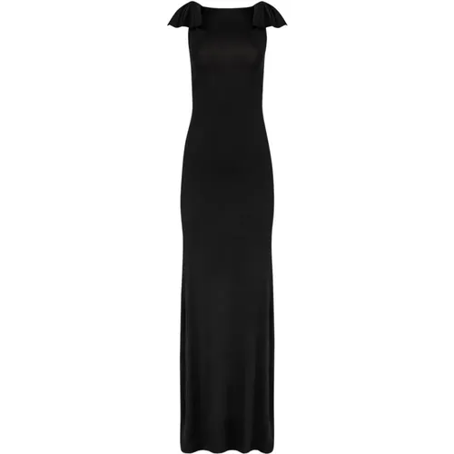 Schwarzes Langes Kleid Nina Ricci - Nina Ricci - Modalova