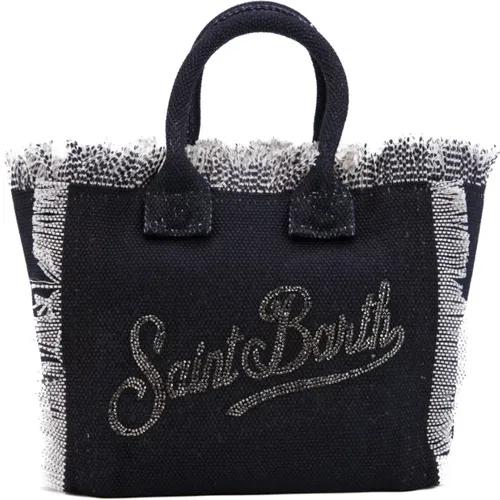 Canvas Mini Shopper Bag , female, Sizes: ONE SIZE - MC2 Saint Barth - Modalova