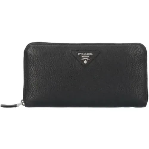 Pre-owned Leather wallets , male, Sizes: ONE SIZE - Prada Vintage - Modalova