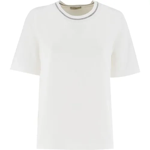 Season&39 Must-Have T-Shirt , female, Sizes: XS, S, L - Panicale - Modalova
