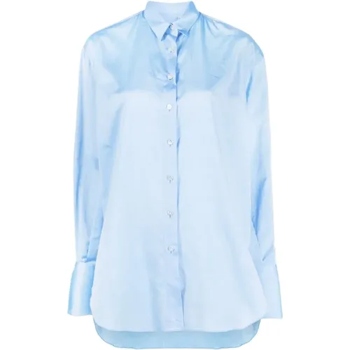 Clear Napoli Shirts , female, Sizes: M, L - Finamore - Modalova