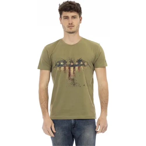 T-Shirts , Herren, Größe: M - Trussardi - Modalova