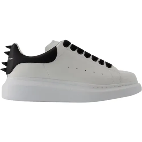 Leather sneakers , female, Sizes: 6 UK - alexander mcqueen - Modalova