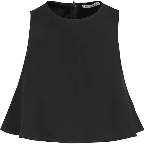 Stilvolles Flare Top für Frauen , Damen, Größe: XS - Ami Paris - Modalova