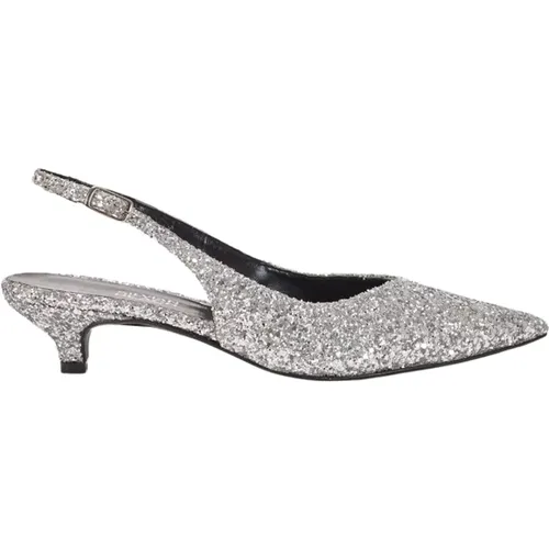 Glitter Slingback Pumps , Damen, Größe: 37 EU - Silvian Heach - Modalova