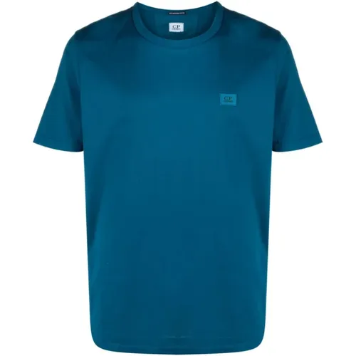 Short Sleeve T-Shirt , male, Sizes: M - C.P. Company - Modalova