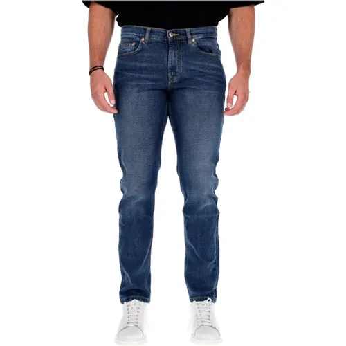 Slim-fit Jeans , Herren, Größe: W40 - Harmont & Blaine - Modalova