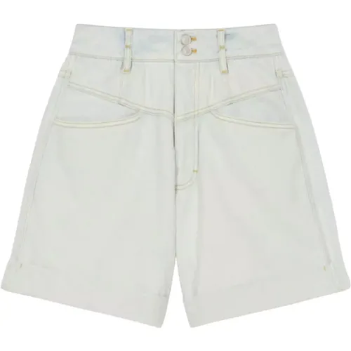 High-Waist Denim Shorts , Damen, Größe: 2XS - Kenzo - Modalova