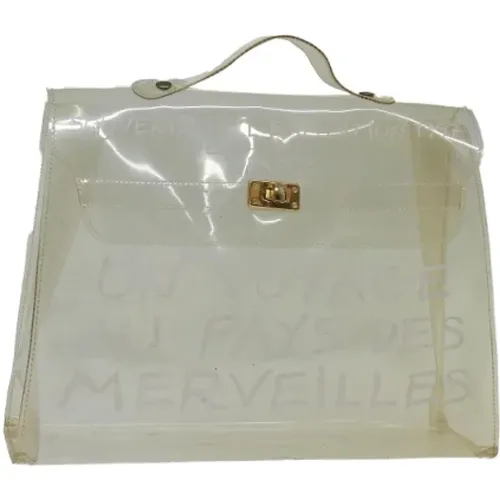 Pre-owned Canvas handbags , female, Sizes: ONE SIZE - Hermès Vintage - Modalova