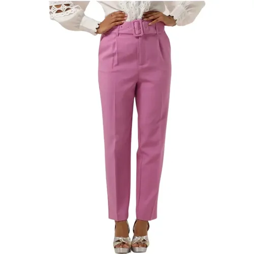 Farbige Vis Hose Kira Fuchsia , Damen, Größe: XS - Aaiko - Modalova