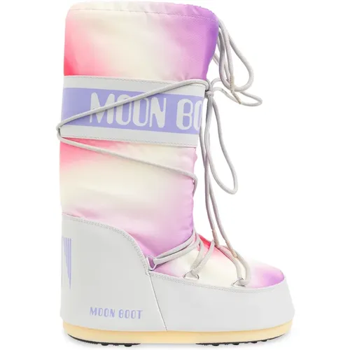 ‘Icon Tie Dye’ Snow Boots , female, Sizes: 6 UK - moon boot - Modalova