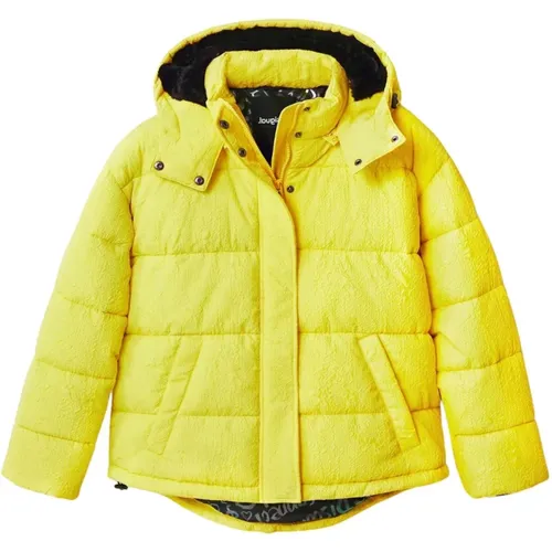 Hooded Jacket for Women , female, Sizes: 2XL - Desigual - Modalova