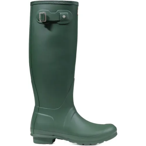 Hohe Regenstiefel Herbst/Winter Kollektion Damen , Damen, Größe: 37 EU - Hunter - Modalova