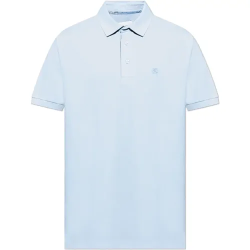 Polo mit gesticktem Logo , Herren, Größe: M - ETRO - Modalova