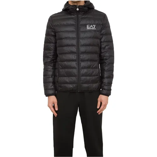 Winter Jackets , male, Sizes: M, L - Emporio Armani EA7 - Modalova