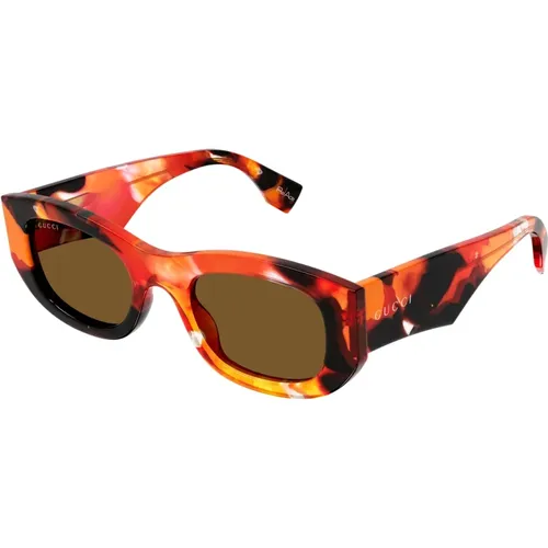 Limited Edition Material Sunglasses , unisex, Sizes: 51 MM - Gucci - Modalova