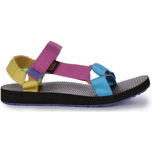 Colorful Vegan Sandals for Women , female, Sizes: 4 UK - Teva - Modalova