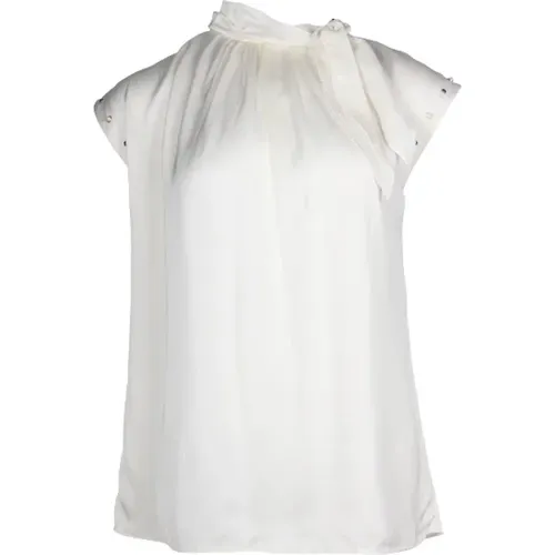 Cotton tops , female, Sizes: XS - sandro - Modalova