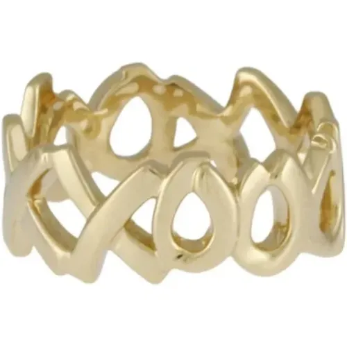 Pre-owned Gold rings , female, Sizes: ONE SIZE - Tiffany & Co. Pre-owned - Modalova