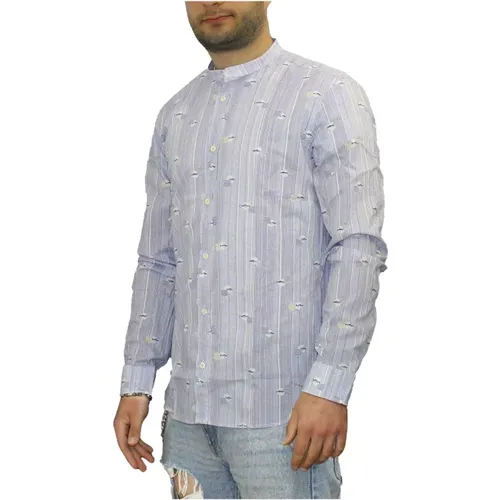 Long Sleeve Shirt , male, Sizes: L, 4XL, S - Manuel Ritz - Modalova