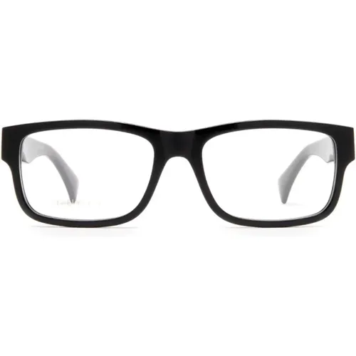 Stilvolle Schwarze Brille , unisex, Größe: 56 MM - Gucci - Modalova