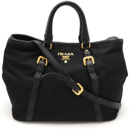 Pre-owned Canvas totes , female, Sizes: ONE SIZE - Prada Vintage - Modalova