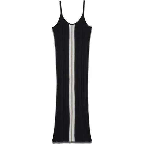 Long Sleeve Knit Dress , female, Sizes: XS - Palm Angels - Modalova