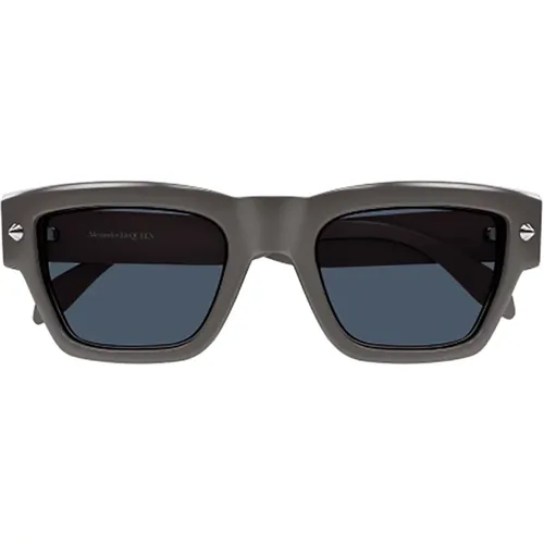 Braune Ss23 Damen Sonnenbrille,Stylische Sonnenbrille Am0409S - alexander mcqueen - Modalova