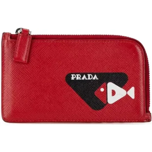 Pre-owned Leather wallets , female, Sizes: ONE SIZE - Prada Vintage - Modalova