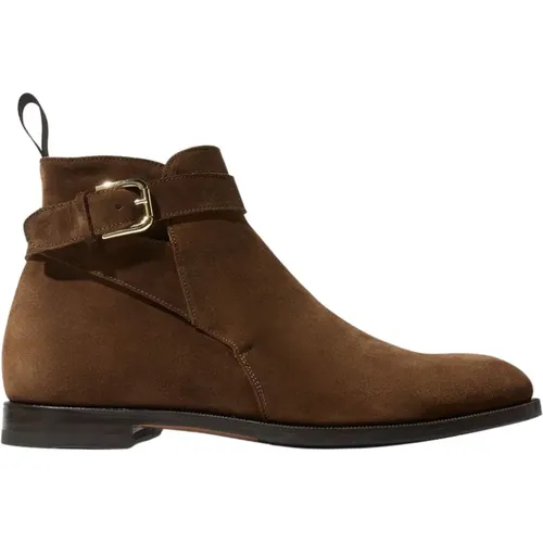 Taylor Stiefel Jodhpur Tobacco , Herren, Größe: 44 EU - Scarosso - Modalova