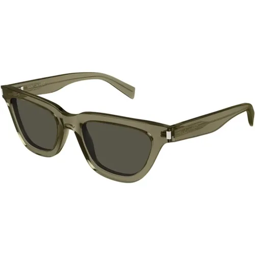 Sulpice Sunglasses Grey , female, Sizes: 53 MM - Saint Laurent - Modalova