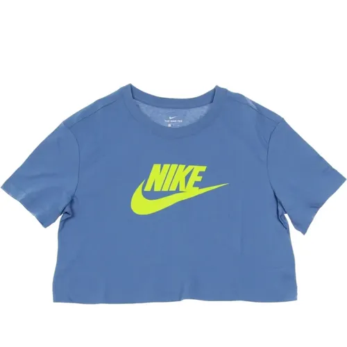 Icon Crop T-Shirt Indigo Nike - Nike - Modalova