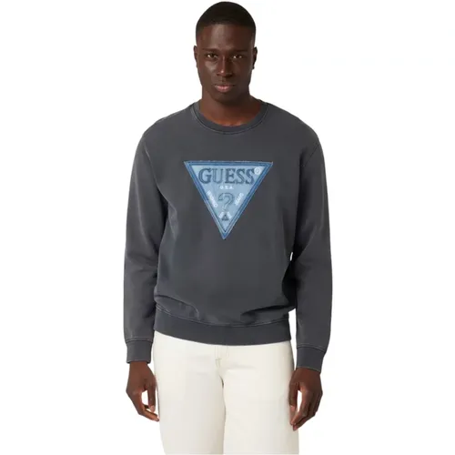 Crewneck Sweatshirt , Herren, Größe: XS - Guess - Modalova