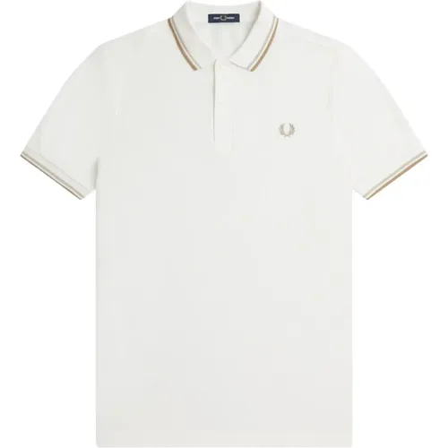 Weiße T-Shirts und Polos , Herren, Größe: XL - Fred Perry - Modalova